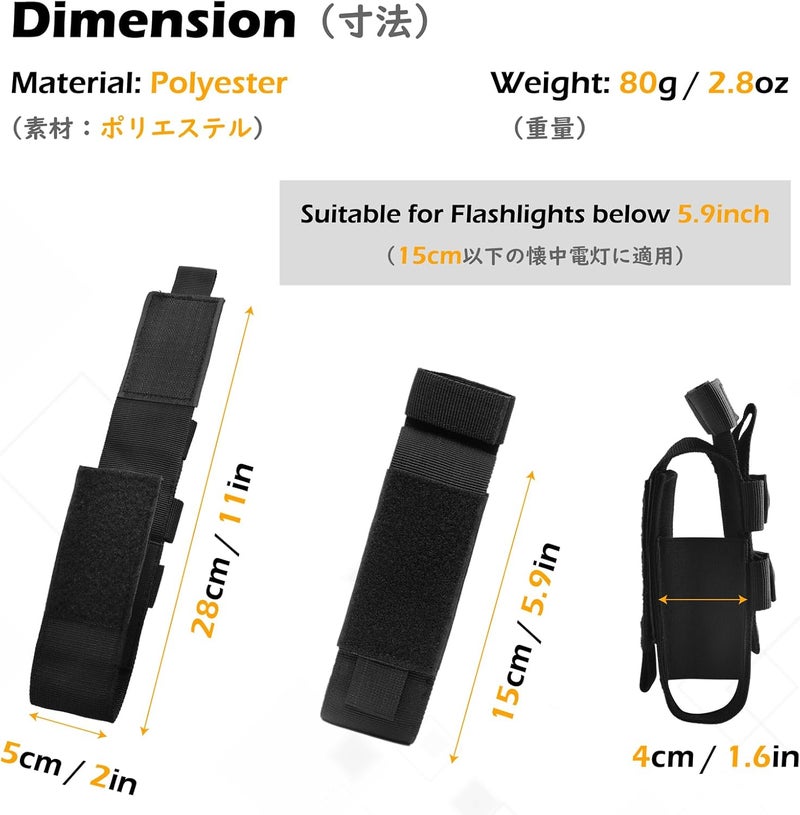 TRIWONDER Tactical Phone Pouch Molle, Smartphone Holster Bag EDC Utility Cellphone Lock Card Holder Organizer Fit for Waist Belt Case - Image 1